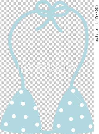 summer beach bikini icons tropical vacation ornaments decoration element, flat jpg illustration cartoon character costume design summer beach bikini icons tropical vacation ornaments decoration element, flat jpg illustration cartoon character costume design 134587005