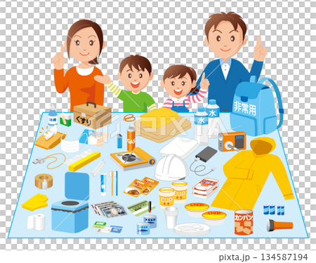 家庭災害防備用品 03 家庭災害防備用品 03 134587194