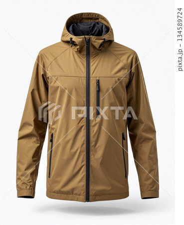 Outdoor Windbreaker Jacket with Clean Fit 134589724