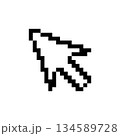 マウスカーソル 矢印のピクセルアート 134589728