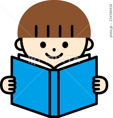 本を読む男の子 134590438