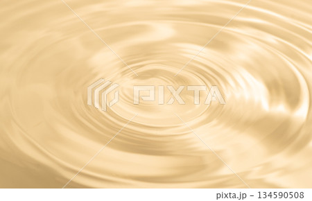 綺麗な水面の波紋 134590508