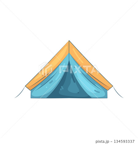 Illustration of tent Illustration of tent 134593337