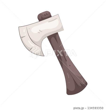 Illustration of axe Illustration of axe 134593350
