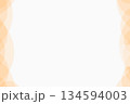 オレンジカラー系ランダムサークルデザインフレーム 134594003