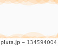 オレンジカラー系ランダムサークルデザインフレーム 134594004