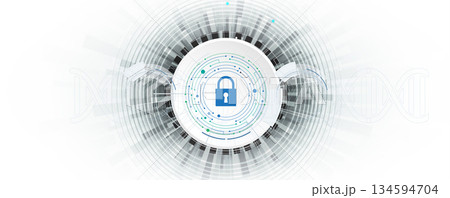 Future cyber technology web services for business and internet project. 134594704