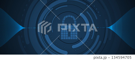 Future cyber technology web services for business and internet project. 134594705
