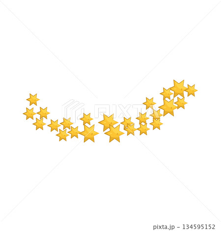 Illustration of star Illustration of star 134595152