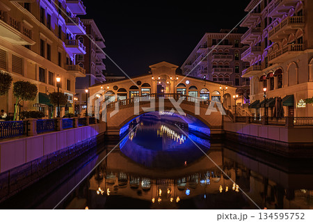 Doha,Qatar,12.12.2025,Nightlife and scenery of Doha, Qatar. Doha,Qatar,12.12.2025,Nightlife and scenery of Doha, Qatar. 134595752