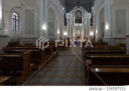 interior of the catopean church interior of the catopean church 134597512