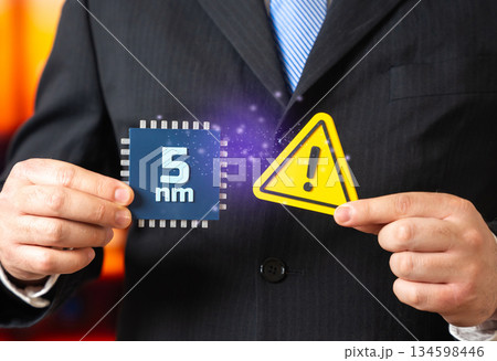 Problems in the production of 5 nm microchips. Production shortages, high demand, and rising prices. Supply chain issues. Semiconductor bottlenecks, manufacturing limits. Supply chain issues Problems in the production of 5 nm microchips. Production shortages, high demand, and rising prices. Supply chain issues. Semiconductor bottlenecks, manufacturing limits. Supply chain issues 134598446