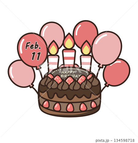 誕生日チョコケーキ 誕生日チョコケーキ 134598718