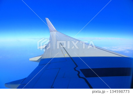 日本航空 JAL452便 徳島-東京便から見る景色 134598773