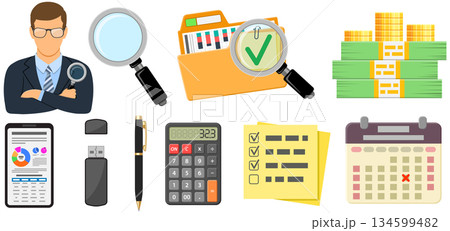 Auditing, Business Accounting Concept 134599482