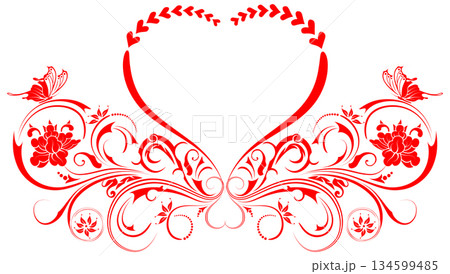 Valentines Day background Valentines Day background 134599485