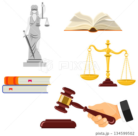 Law and Justice Concept 134599502