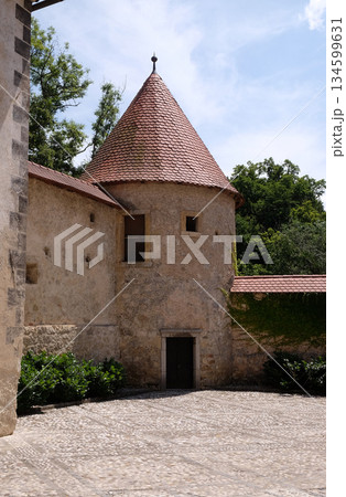 Otocec Castle, near Novo Mesto town, Lower Carniola region, Otocec, Slovenia Otocec Castle, near Novo Mesto town, Lower Carniola region, Otocec, Slovenia 134599631