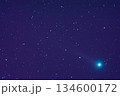 尾を伸ばした彗星 134600172