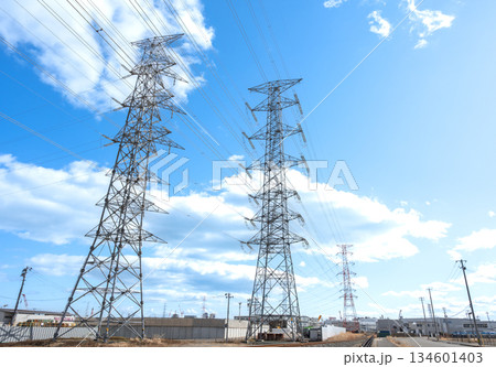 青空と鉄塔 134601403