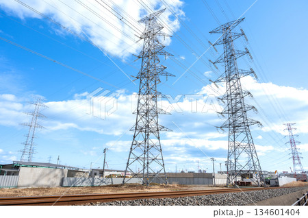 青空と鉄塔 134601404