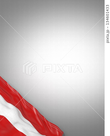 Austria - national flag and gradient background - vertical poster - 3D illustration 134601433