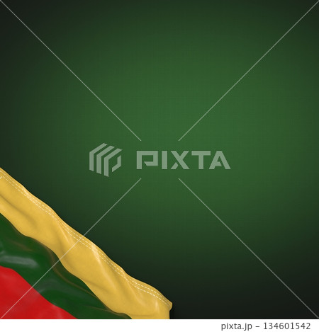 Lithuania - national flag and gradient...のイラスト素材 [134601542] - PIXTA