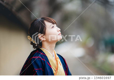 着物を着た女性 着物を着た女性 134601697