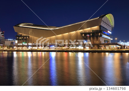 【兵庫県】神戸アリーナの夜景 134601798