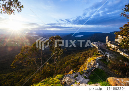 Valley View From Boroka Lookout Over Halls Gap 134602294