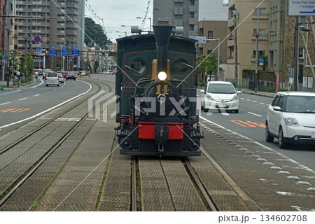 松山の坊っちゃん列車 松山の坊っちゃん列車 134602708
