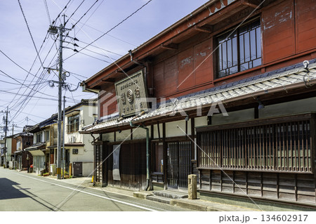 八女福島　商家町の町並み　福岡県八女市 134602917