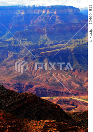 Cloudy Day At The Grand Canyon Arizona Cloudy Day At The Grand Canyon Arizona 134604913