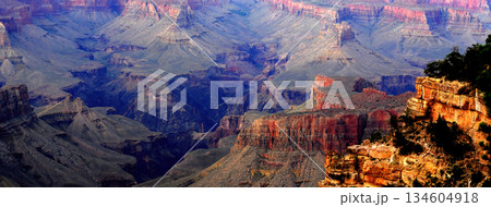 Cloudy Day At The Grand Canyon Arizona Cloudy Day At The Grand Canyon Arizona 134604918