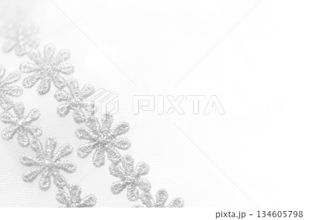 レース・フラワー 背景素材 134605798