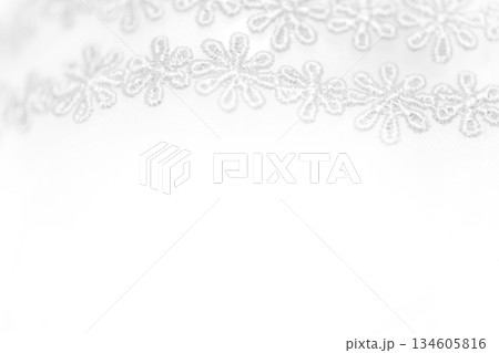 レース・フラワー 背景素材 134605816
