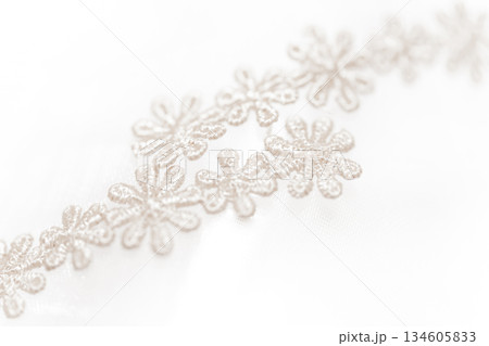 レース・フラワー 背景素材 134605833