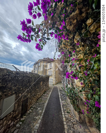 saint paul de vence Medieval village in provence france in xmas season saint paul de vence Medieval village in provence france in xmas season 134605984