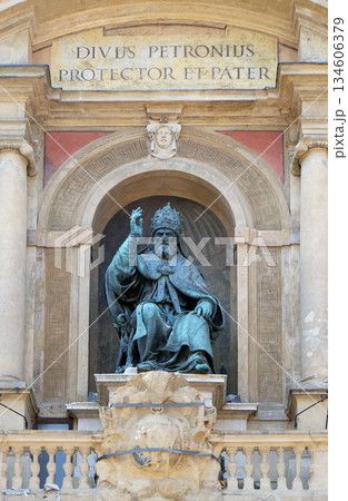 Pope Gregory XIII statue in Bologna, Italy 134606379