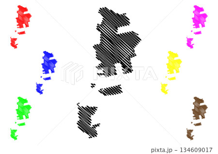 Autonomous Territorial Unit of Gagauzia (Republic of Moldova, Administrative divisions of Moldova) map vector illustration, scribble sketch Gagauzia or Gagauz Yeri map Autonomous Territorial Unit of Gagauzia (Republic of Moldova, Administrative divisions of Moldova) map vector illustration, scribble sketch Gagauzia or Gagauz Yeri map 134609017