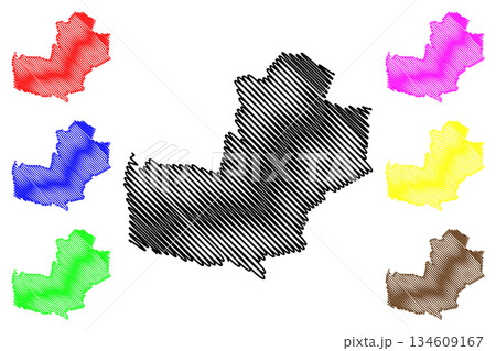 Telenesti District (Republic of Moldova, Administrative divisions of Moldova) map vector illustration, scribble sketch Telenesti map Telenesti District (Republic of Moldova, Administrative divisions of Moldova) map vector illustration, scribble sketch Telenesti map 134609167