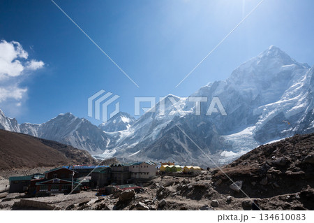 Gorak shep town view, EBC trekking, Nepal 134610083