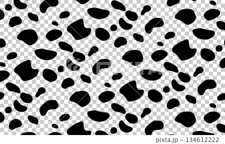 Smooth curves with mottled black spots Smooth curves with mottled black spots 134612222