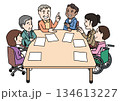 話し合う人々 134613227