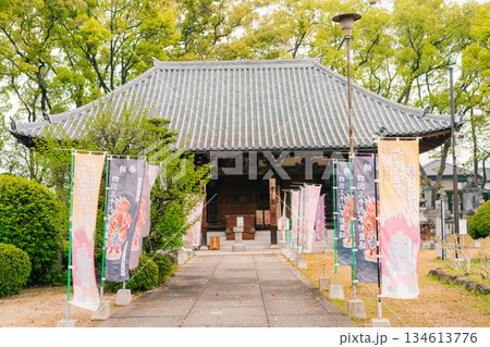 shikoku, JAPAN - may 2 2025 Motoyama Temple No. 70 in the Shikoku Pilgrimage 134613776