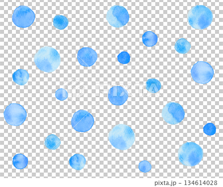 水彩點狀圖案 134614028