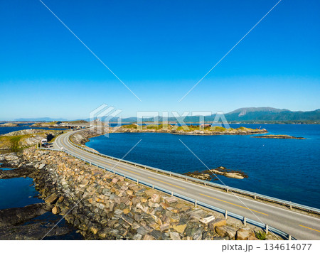 The Atlantic Road in Norway 134614077