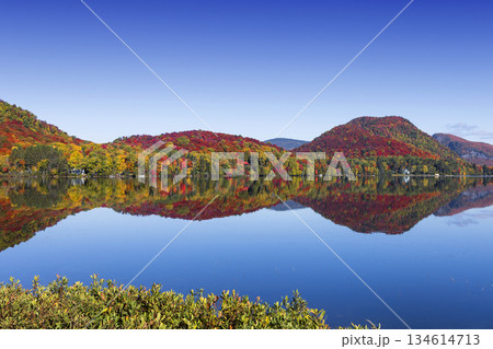 Lac-Superieur, Mont-tremblant, Quebec, Canada Lac-Superieur, Mont-tremblant, Quebec, Canada 134614713