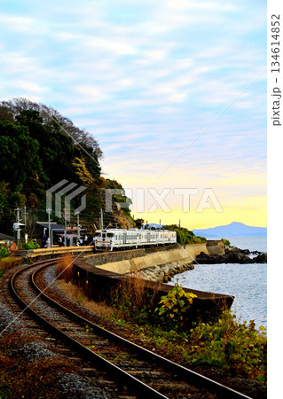 ススキとふたつ星大村線 134614852