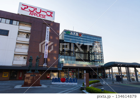 日本の駅舎　JR東日本・弘南鉄道　弘前駅 134614879